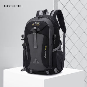 OTOHE Multifunctional Backpack 40L Outdoor Hiking Bag Waterproof Travel Backpack Men Camping Backpack Large Capacity Lightweight Sports Fitness Backpack Casual Shoulder Bag School Bag