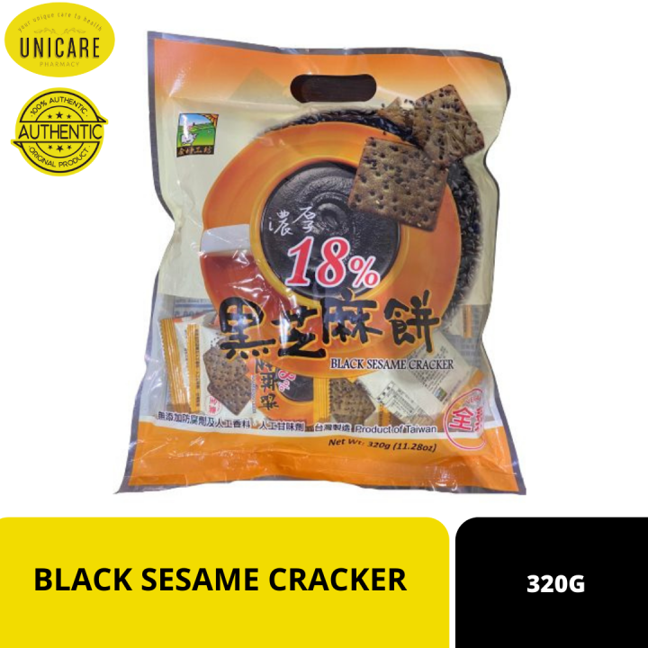 BLACK SESAME CRACKER (320G) | Lazada BLACK SESAME CRACKER (320G) | Lazada