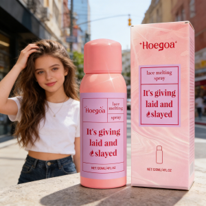 Wig Adhesive Spray Lace Front Melting Spray Waterproof Shaped Invisible Fit Lightweight Non-Residue Moisturizing Scalp Lace Glue