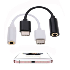 NOWNICE Microphone Earphone USB 3.1 Male To Female Type-C To 3.5mm AUX Jack Audio Adapter Cable Cord