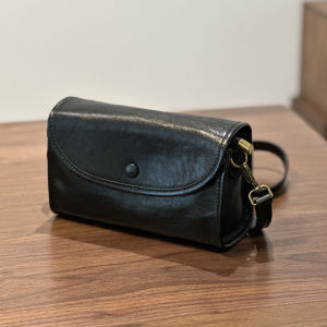 BeeGreen Women Real Leather Small Shoulder Bag High Quality Soft Sling Bag Daily Commuter Bag Casual Cellphone Bag