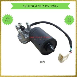 Mô Tơ Gạt Mưa Củ Gạt Mưa 12V-50W 3 chân bắt: Tâm ốc 44mm Chân F9 Mã Số 1531A
