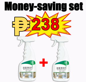 🔥COD🔥SHUWANJIA Bathroom cleaner 500ML toilet tiles stain remover Plaster remover Limescale remover Effectively remove Toilet dirt and rust Powerful cleaner Lime remover wall dirt not hurt the surface leave no trace Quick cleaning of cement