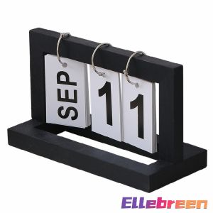 Desk Calendar Wooden Home Decoration Simple Style Room Decoration Creative Desktop Calendars