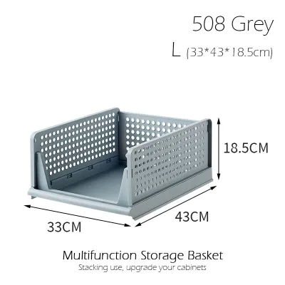 Multifunction Clothes Storage Drawer Stackable Storage Organizer Wardrobe Organizer Freely combine easy pick and storage