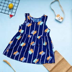 Dress Anak Bunny Brown Hug Bear