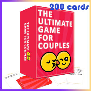 The Ultimate Game for Couples - Great Conversations and Fun Challenges for Date Night | Full of Laugh and Interactive | Party Card Board Game | Perfect Romantic Gift for Couples