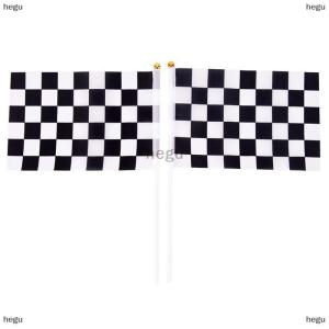 [COD] hegu 5x Cờ đen trắng cờ đua ca rô cờ Polyester cờ tín hiệu tay