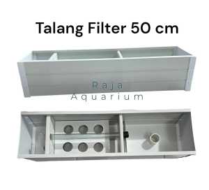 Talang Filter Aquarium 50 CM Penjernih Air Aquascape Top Filter Media