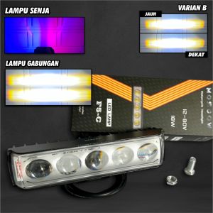 PAKET 2 IN 1 Switch Saklar Lampu Tembak D2 Laser On Off On Sepion SAKLAR LAMPU ON OFF LED HIGH LOW 3 MODE TOMBOL SAKLAR KIRI SPION + LAMPU TEMBAK SQL 5 MATA 12VOLT - 80VOLT 18WATT 5 LED CREE ANGEL EYES FOGLAMP 6 MODE HI LOW FLASH STROBO F5-C MINI LED