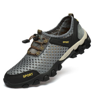 Free Shipping New Summer MenS Casual Sports Shoes Beach Clogs Breathable Mesh Design Suitable For Wading And Outdoor Activities