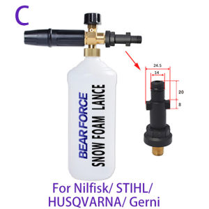Foam Nozzle Snow Foam Lance Foam Bottle Sprayer for Karcher Bo-sch Interskol Elitech Nilfisk Stihl Pressure Washer Car Wash