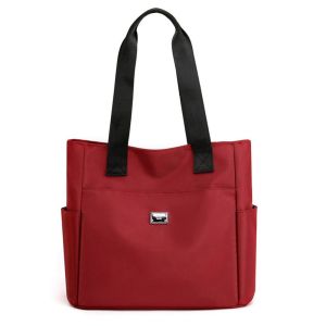 X MOM BABY ที่มีคุณภาพสูง สำหรับการทำงาน โรงเรียนและการเดินทาง น้ำหนักเบากันน้ำ กระเป๋าสะพายไหล่แบบสั้น กระเป๋าโท้ท กระเป๋าถือความจุขนาดใหญ่