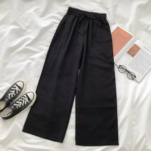 Celana kulot bahan crinkle airflow premium / celana kulot CRINKLE wanita loose cullote pants homewear / celana wanita celana panjang wanita terbaru 2025 celana kulot korean style terbaru kulot jumbo kulot wanita terbaru