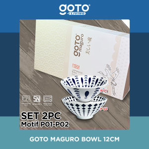 Goto Maguro Bowl Mangkok Set Mangkuk Keramik Hampers Souvenir Jepang