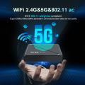 TX60 PRO 5G Smart ATV TV Box BT Voice Remote Android 15.0 8K Set Top Box 16 + 256G EU Media Player. 