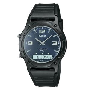 CASIO ORIGINAL - CASIO AW-49HE-2AV - Hitam - Strap Resin - AW-49HE-2AV - Jam dunia JD17ST # Jam Tangan Pria Cowok Anti Air Digital Analog + CASIO AW 49HE 2A AW-49HE 49 HE AW49 AW-49 AW49HE AW-49HE-2A $ WR5 STR SD7 HT7