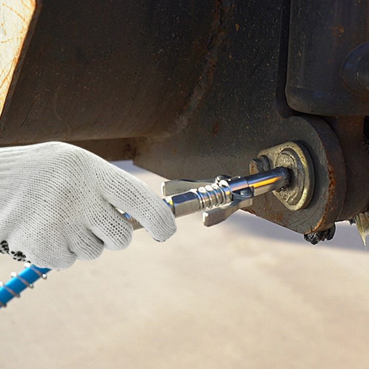 (Integrity) Butter Nozzle Heavy duty Quick Release Grease Tool Connector High Pressure 10000 Psi