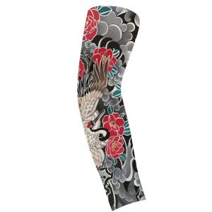 BENGPEN 1PC Tattoo Arm Sleeve Cover Cycling Sun Protective Sleeves