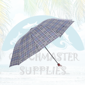 Umbrella designed with premium UV protection perfect for use in both sunlight and rainy conditions.