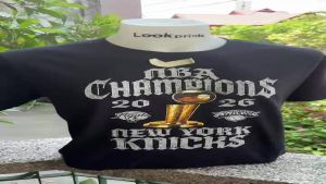 New York Knicks 2026 NBA Champions T-Shirt Look prints .c