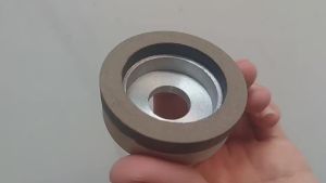 Hanson8 Cup-shaped Diamond Grinding Wheel 75*10*6*40*16mm Hole Grind Tungsten Steel/Alloy Steel/ Iron Parts for Angle Grinder 80 # -4000 # N7Y3P