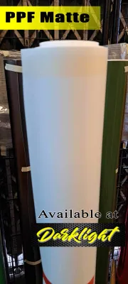 PPF TPU/TPH MATTE Wrap Sticker 7.5MIL (Paint Protection Film) [ Premium Quality ] Priment Film Brand