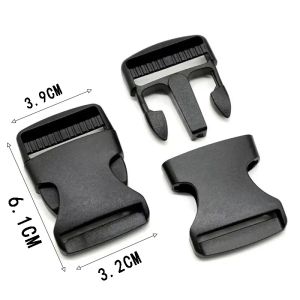 5Pcs High Quality Black Plastic Side Release Buckles/Plastic Side Release Ladder Lock