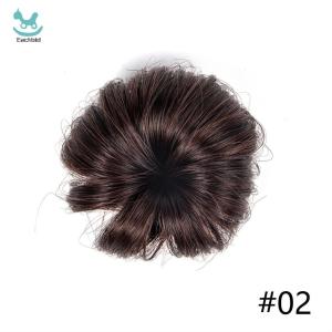 1PC Kids High Temperature Silk Wig Hairpin Meatball Head Bud False Hair Lovely Adorable Cute for Girl