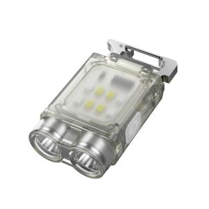 SEKINEW Từ tính Đèn móc khóa 6 chế độ Nguồn sáng kép Đèn pin phát quang Di động Chống nước Đèn làm việc Câu cá ngoài trời