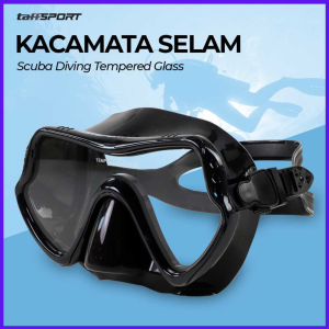 COD TaffSPORT ZACRO Kacamata Selam Scuba Diving Tempered Glass Snorkeling Anti Kabut Masker Penyelam