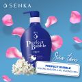 Sữa tắm dưỡng ẩm Hương Hoa Hồng & Đinh Hương SENKA PERFECT BUBBLE FOR BODY SWEET FLORAL N 500ML. 