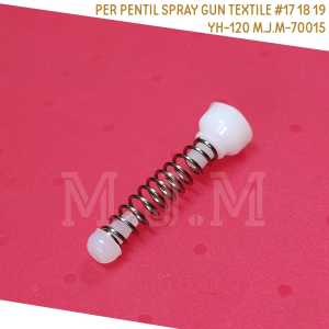 Per Pentil Spray Gun pembersih pakaian / Per Textile Cleaning Spray Gun / Per Kecil Nozzle Textile / kelengkapan mesin jahit M.J.M-70015