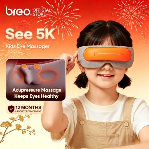 🌟Breo Kids Eye Massager Air Bag Massage Hot Compress Relieve Eye Fatigue Eye Mask See5K Childrens eye protection 兒童護眼儀