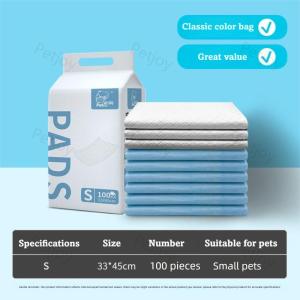 【SG ready stock】Thickened Pee Pads S/M/L/XL Super Absorbent Leak‑Proof Waterproof Training Pads for Dog Cat Puppy