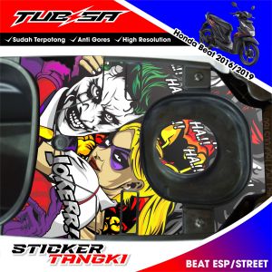 (COD)STIKER TANGKI BENSI BEAT ESP/STEET PREMIUM STICKER TANGKI MOTOR BEAT ANTI LUNTUR