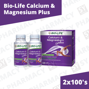 Bio-Life Calcium & Magnesium Plus 2x100s (Exp: 06/2026)