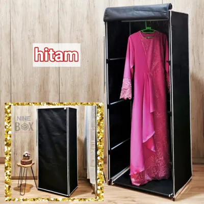 NINE BOX RAK GANTUNG GAMIS / LEMARI GANTUNG GAMIS / LEMARI SERBAGUNA / LEMARI MULTIFUNGSI / STANDING RACK / RAK GAMIS / RAK DRESS / RAK JAKET MOTOR / LEMARI BAJU / LEMARI PAKAIAN / LEMARI PLASTIK / TYPE SWB