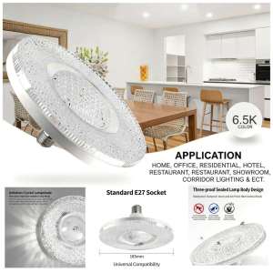 LYX Ultra-thin LED Three-proof Ceiling Light Round Light Bedroom Light Waterproof Light