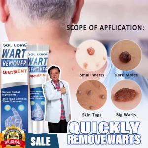 skin tags smooth cream 20g - painless mole skin dark spot wart freckle and face wart tag remover COD