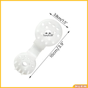 Nurm 10pcs Shade Cloth Plastic Clips Black Clips for Sun Shade Net/Anti Bird Netting Shade Fabric