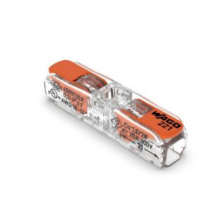 WAGO 221-2411 Inline Lever Wire Connector | Compact Terminal Block | 0.14-6mm² 24-10AWG