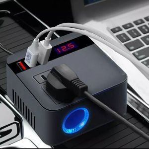 Car Inverter Charger 12v24v To 220v Multi-Function Power Converter Mobile Phone Computer Charging