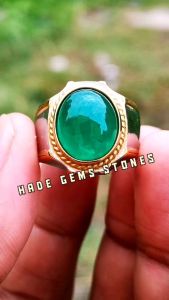 BATU PERMATA ZAMRUD ZAMBIA EMERALD SUPER KUALITAS ORIGINAL