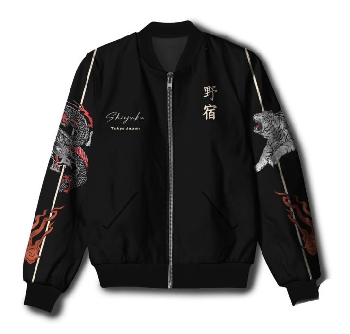 Jaket Sukajan Pria Dragon Japan Original/Jaket Sukajan/Jaket