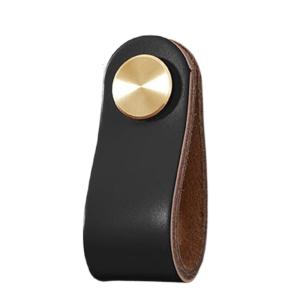 Leather Rings Cabinet Knob Drawer Pulls Unique Furniture Decorative Handle for Kitchen Cupboard Wardrobe Enduring