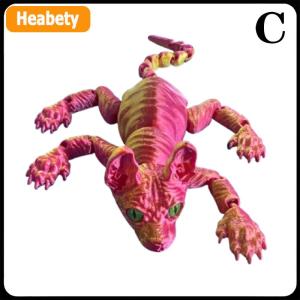 【2-3 days delivery】 3D Printed Sphynx Cat Animal Toy Realistic Hairless Figurine Cat Fidget Toy For Cat Lover Collector Home Decoration