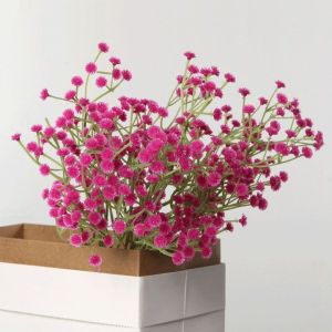 BESTOURO Home Decor Wedding Supplies Artificial Gypsophila Immortal Flower Fake Flower Babys Breath