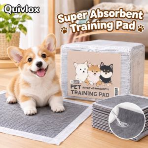 Bamboo Charcoal Dog Pee Pads High Absorbent Anti Leak Odor Control Disposable Pet Training Mats For Puppy Cats