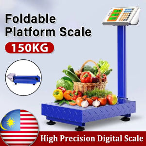 Weight Scale 150KG/300KG High Precision Digital Electronic Price Platform Scale Rechargeable Elektronik Penimbang Makanan